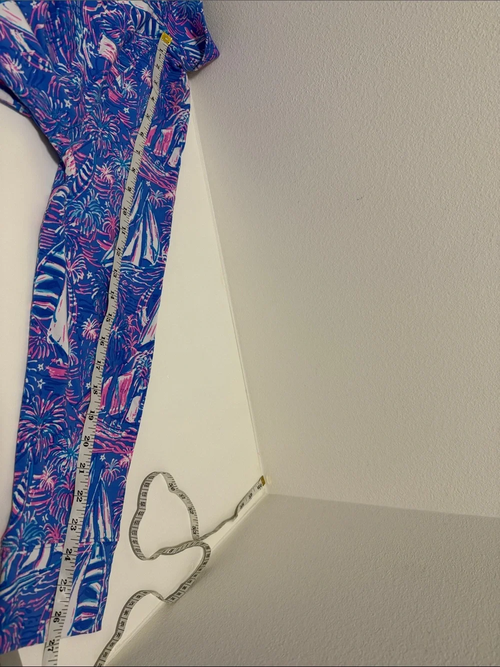 Lilly Pulitzer Skipper Popover It’s a Sailabration Women’s Large Boca blue